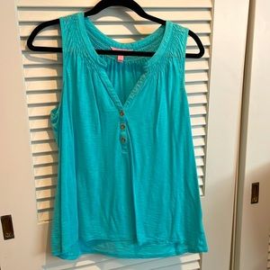 Lily sleeveless cotton top